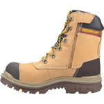 Caterpillar Premier Waterproof Wide Fit Side Zip Safety Boot S3 WR HRO SRC