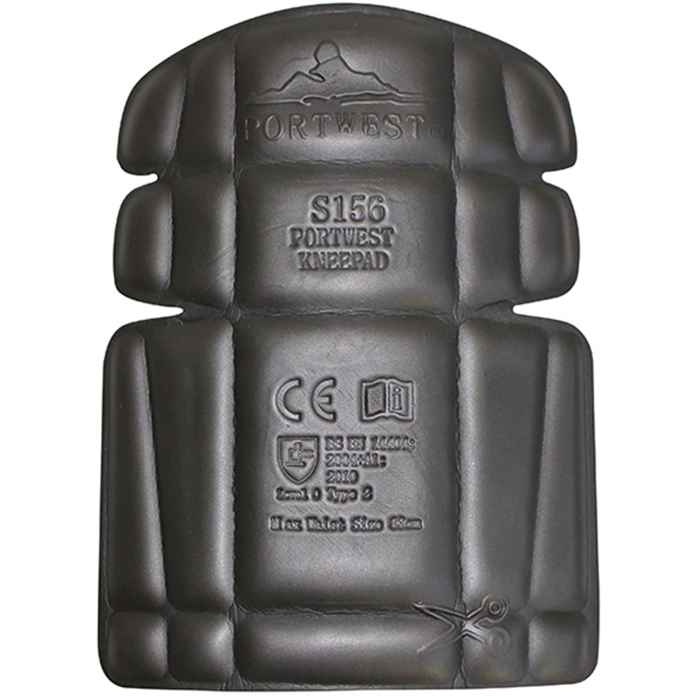 Portwest S156 Black Trouser Knee Pads