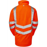 Pulsar PR497-R Rail Orange GRS Recycled 7-in-1 Hi Vis Storm Coat c/w Interactive Bodywarmer