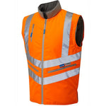 Pulsar PR497-R Rail Orange GRS Recycled 7-in-1 Hi Vis Storm Coat c/w Interactive Bodywarmer