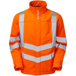 Pulsar PR535-R Rail Orange GRS Recycled Hi Vis Softshell Jacket (3L)