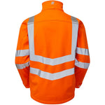 Pulsar PR535-R Rail Orange GRS Recycled Hi Vis Softshell Jacket (3L)