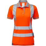 Pulsar PR701 Rail Orange Women's Hi Vis Polo Shirt