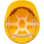 Portwest PS61 Lightweight Work Safety Helmet - Unvented Slip Ratchet Regular Peak