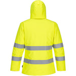 Portwest PW261 PW2 Yellow/Black Padded Waterproof Hi Vis Winter Jacket