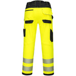 Portwest PW303 PW3 Yellow Polycotton Stretch Lightweight Hi Vis Trousers