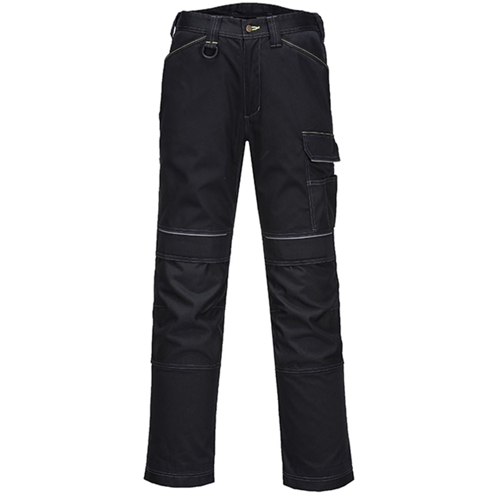 Portwest PW304 PW3 Black Lightweight Stretch Trouser 190g