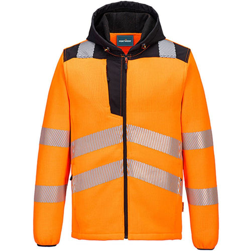 Portwest PW335 PW3 Orange Hi Vis Technical Fleece Jacket