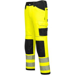 Portwest PW340 PW3 Yellow Polycotton Hi Vis Work Trousers