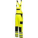 Portwest PW344 PW3 Yellow Polycotton Hi Vis Bib & Brace Overall