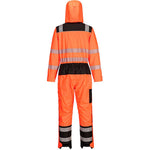 Portwest PW355 PW3 Orange Waterproof Hi Vis Rain Coverall