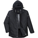 Portwest PW362 PW3 Black Padded Waterproof Winter Jacket