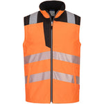 Portwest PW367 PW3 Orange Mesh Lined Hi Vis 5-in-1 Waterproof Jacket