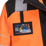 Portwest PW367 PW3 Orange Mesh Lined Hi Vis 5-in-1 Waterproof Jacket