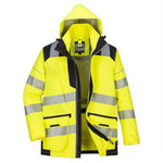 Portwest PW367 PW3 Yellow/Black Mesh Lined Hi Vis 5-in-1 Jacket