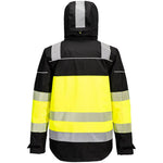 Portwest PW368 PW3 Yellow/Black Extreme Class 1 Waterproof Breathable Hi Vis Rain Jacket