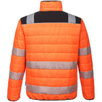 Portwest PW371 PW3 Orange Padded Hi Vis Baffle Jacket