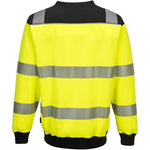 Portwest PW379 PW3 Yellow Hi Vis Sweatshirt
