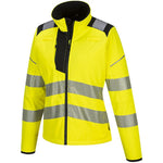 Portwest PW381 PW3 Yellow Ladies Hi Vis Softshell Jacket (3L)