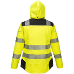 Portwest PW382 PW3 Yellow Padded Waterproof Womens Hi Vis Jacket