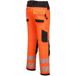 Portwest PW385 PW3 Orange PW3 Polycotton Stretch Lightweight Ladies Hi Vis Trousers