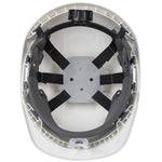 Portwest PW55 Endurance Visor Safety Helmet - Vented Wheel Ratchet Short Peak