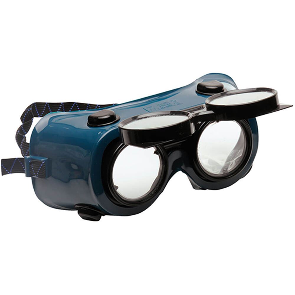 Portwest PW60 Gas Welding Safety Goggles with Flip Up Lense