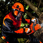 Portwest PW98 Forestry Helmet - Vented Wheel Ratchet Short Peak