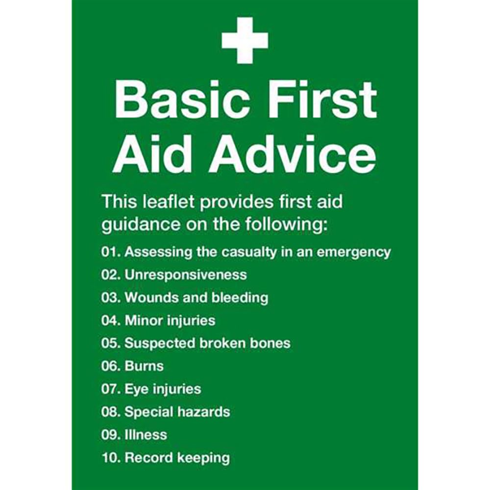 First Aid Guidance Leaflet