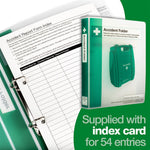 Accident Book Folder A4
