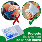 Hot & Cold Pack Covers - Compact 150mm x 130mm (Pack 12)