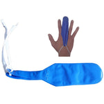 Blue Plastic Finger Stalls - Pack 10
