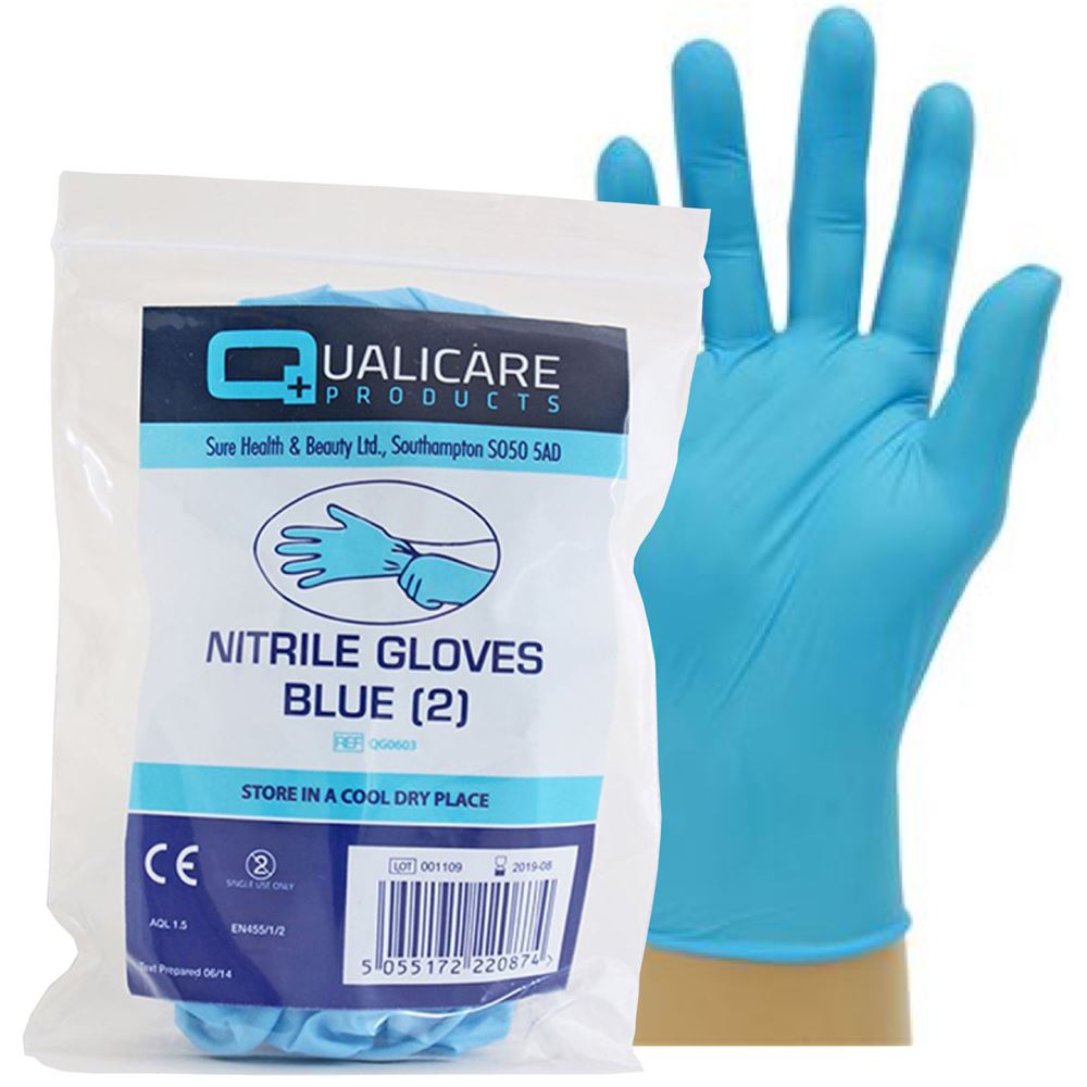 Nitrile Power Free Disposable Gloves AQL1.5 (Single Pair)