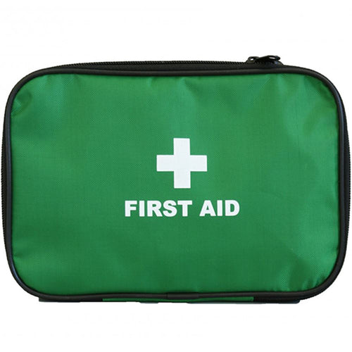 Empty First Aid Zip Case Green
