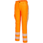Portwest R440 RWS Orange Stretch Hi Vis Work Trouser
