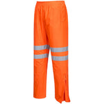 Portwest RT61 Orange Hi Vis Breathable Waterproof Trousers