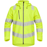 Pulsar React RCT800 Yellow Recycled Waterproof Hi Vis Shell Jacket