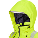 Pulsar React RCT800 Yellow Recycled Waterproof Hi Vis Shell Jacket