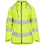 Pulsar React RCT850 Yellow Women's Recycled Waterproof Hi Vis Shell Jacket