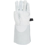 Polyco SuperGlove RE-PRO Leather Volt Protector Gauntlet with Buckle - Worn Over Electricians Gloves