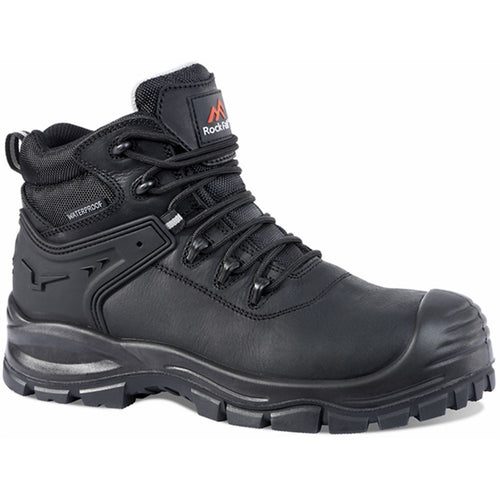 Rock Fall RF910 Surge Black Composite Waterproof Electric Hazard Safety Boot SBP E WRU FO CI HRO WR SRC