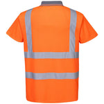 Portwest RT22 Orange Hi Vis Polo Shirt
