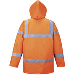 Portwest RT30 Orange RIS Padded Waterproof Hi Vis Jacket