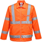 Portwest RT40 Orange Polycotton Hi Vis Jacket