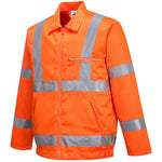Portwest RT40 Orange Polycotton Hi Vis Jacket