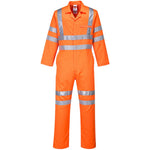 Portwest RT42 Orange Polycotton Hi Vis Overalls