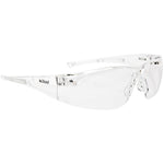 Bolle Rush RUSHPSI Clear Safety Glasses with Adjustable Cord - Anti Scratch & Anti Fog Lens