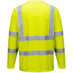 Portwest S178 Yellow Long Sleeved Hi Vis T Shirt