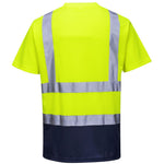 Portwest S378 Yellow/Navy Hi Vis Two Tone T-shirt