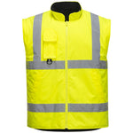 Portwest S427 Yellow Padded Waterproof 7 in 1 Hi Vis Jacket